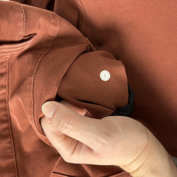 Lululemon Mens ABC Slim Pant Utilitech Red Brick Casual Everyday Pants - Picture 8 of 10